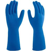 LUVA LATEX AZUL MUCAMBO – M